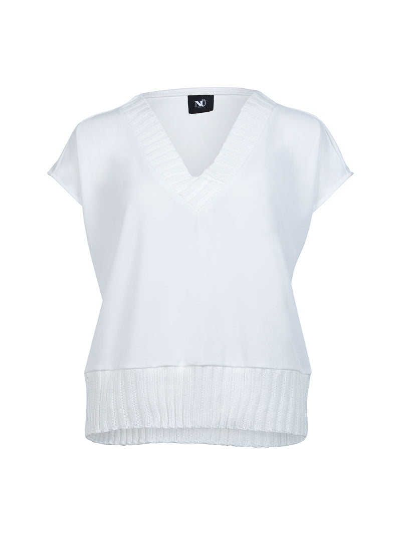 NÜ YADE T-Shirt Tops und T-shirts 110 Creme