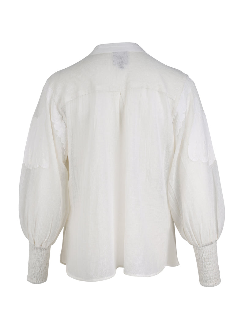 NÜ YAINA Hemd Hemdblusen 110 Creme