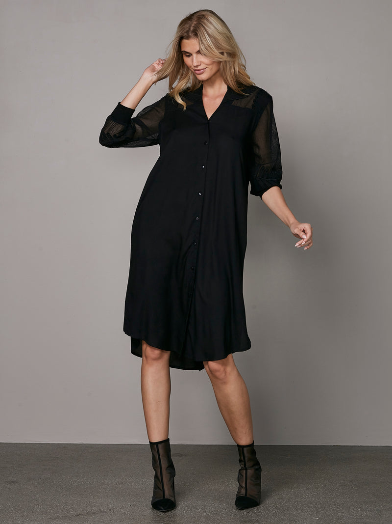 NÜ YAINA Kleid Kleider Schwarz