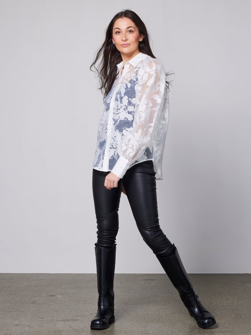 NÜ YAMINA Hemd Hemdblusen 110 Creme