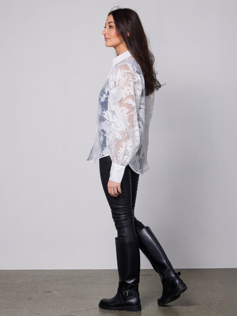 NÜ YAMINA Hemd Hemdblusen 110 Creme
