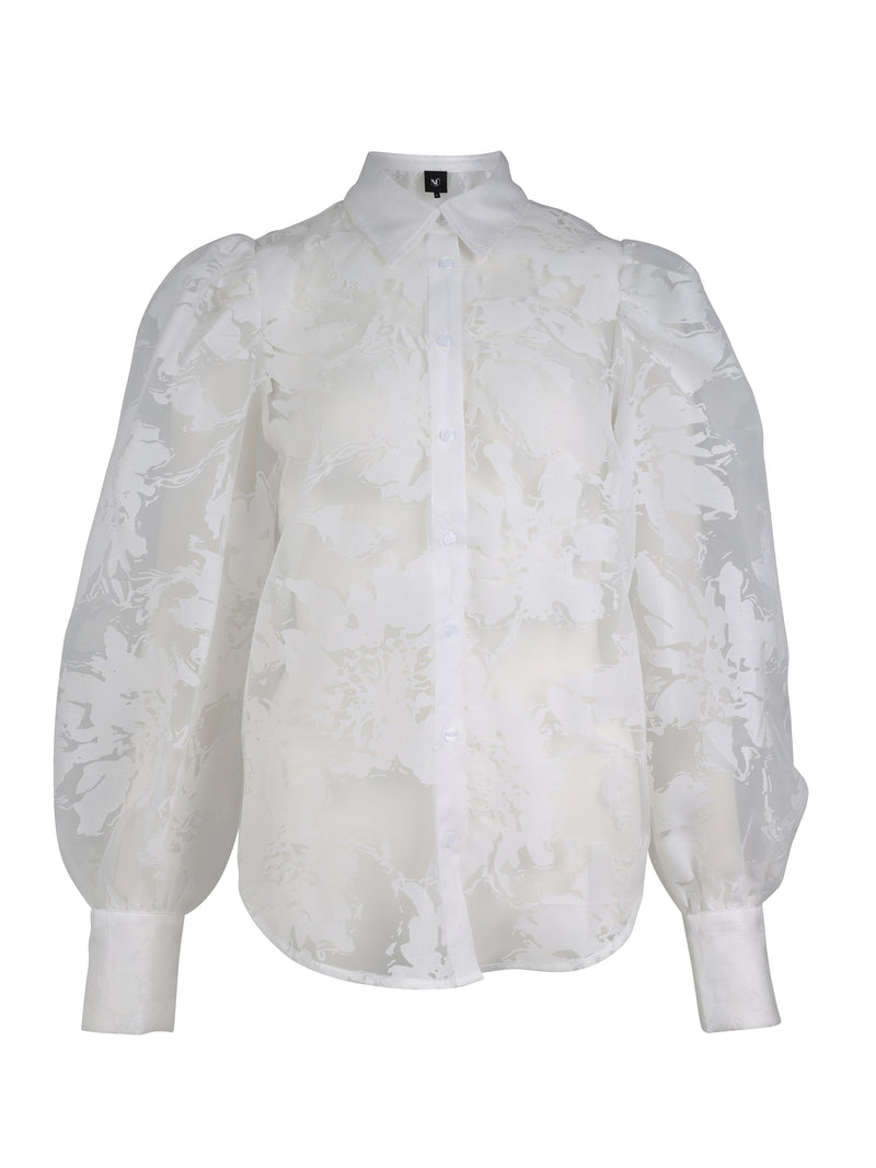 NÜ YAMINA Hemd Hemdblusen 110 Creme