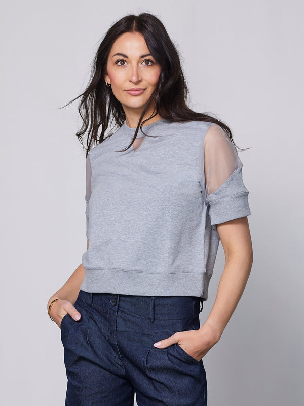 NÜ YAMIKA T-Shirt Tops und T-shirts 901 Grey