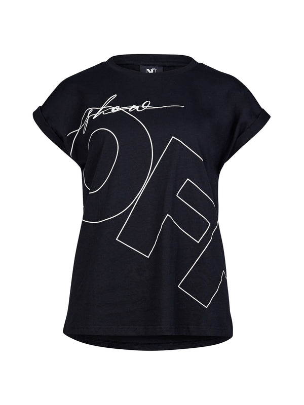 NÜ YANISA T-Shirt OFF Tops und T-shirts Schwarz