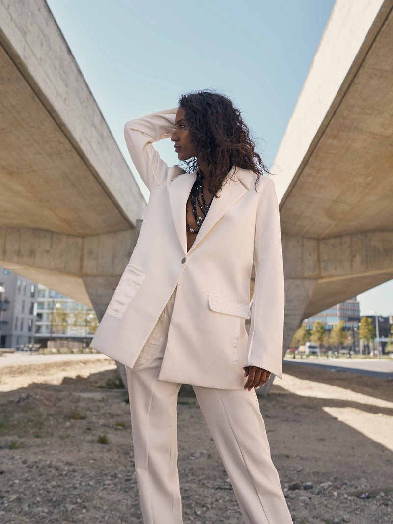 NÜ YARIN Blazer Blazers 110 Creme