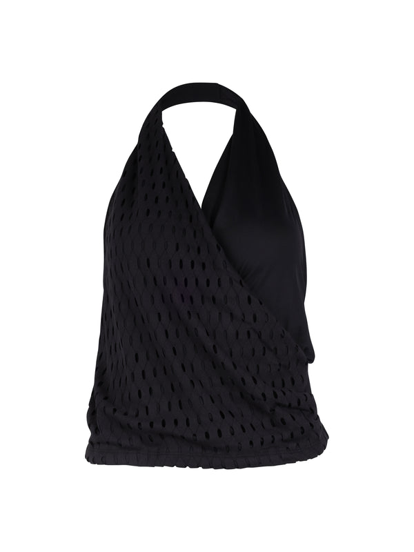NÜ YASMI-Oberteil Tops und T-shirts Schwarz