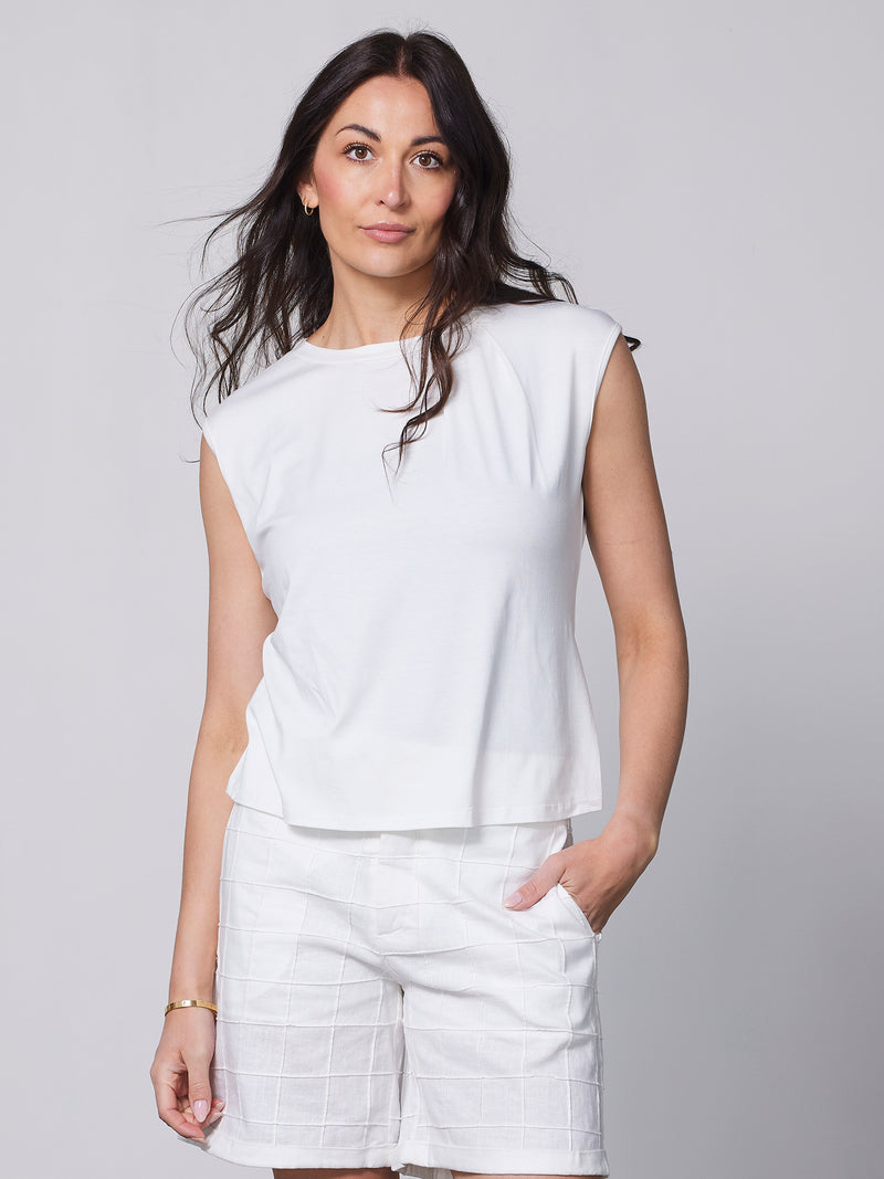 NÜ YASMI Top Tops und T-shirts 110 Creme