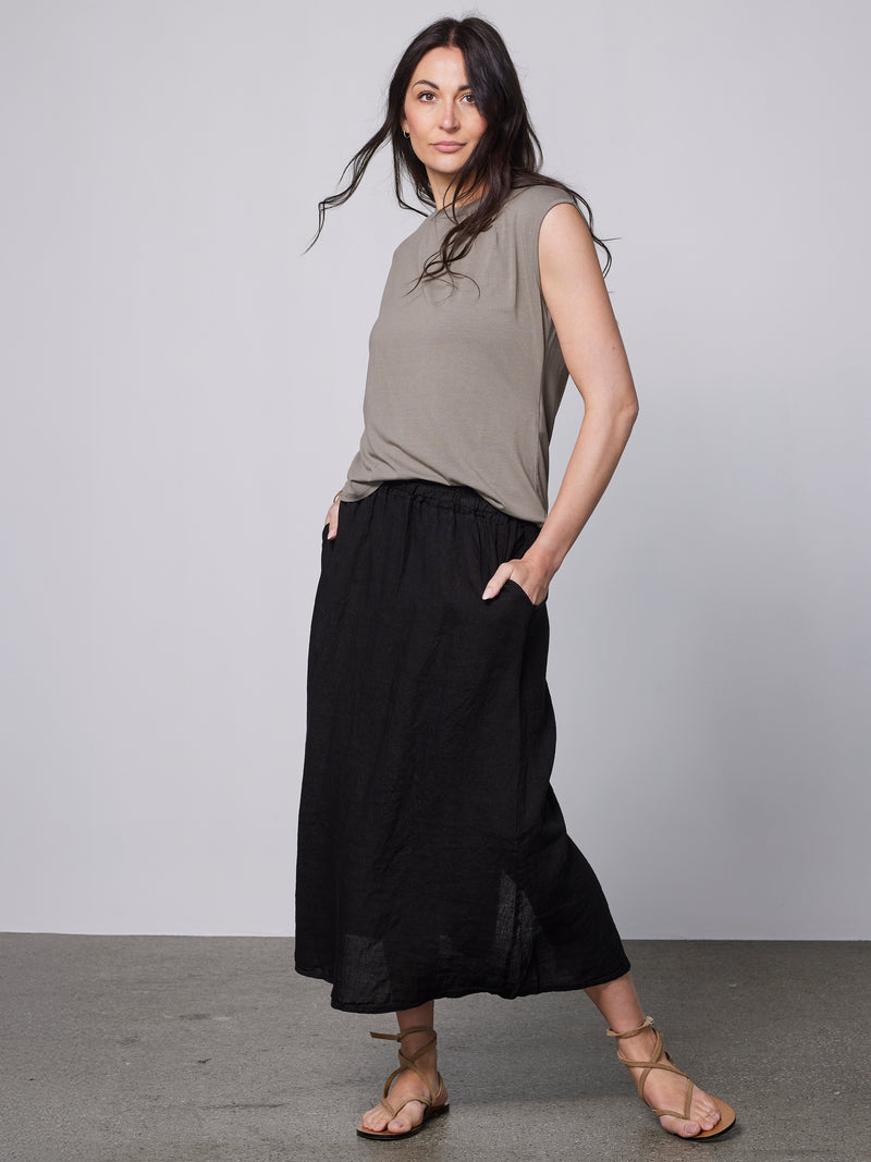 NÜ YASMI Top Tops und T-shirts 230 Mud