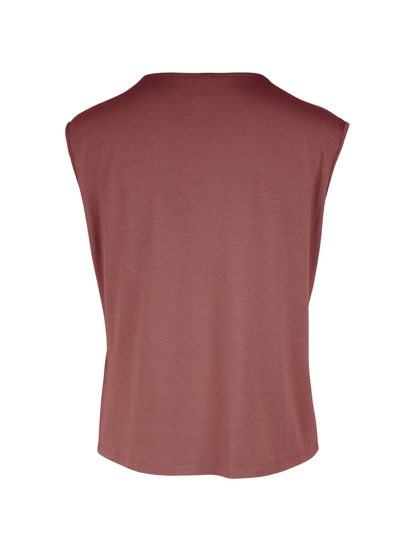 NÜ YASMI Top Tops und T-shirts 685 Berry red