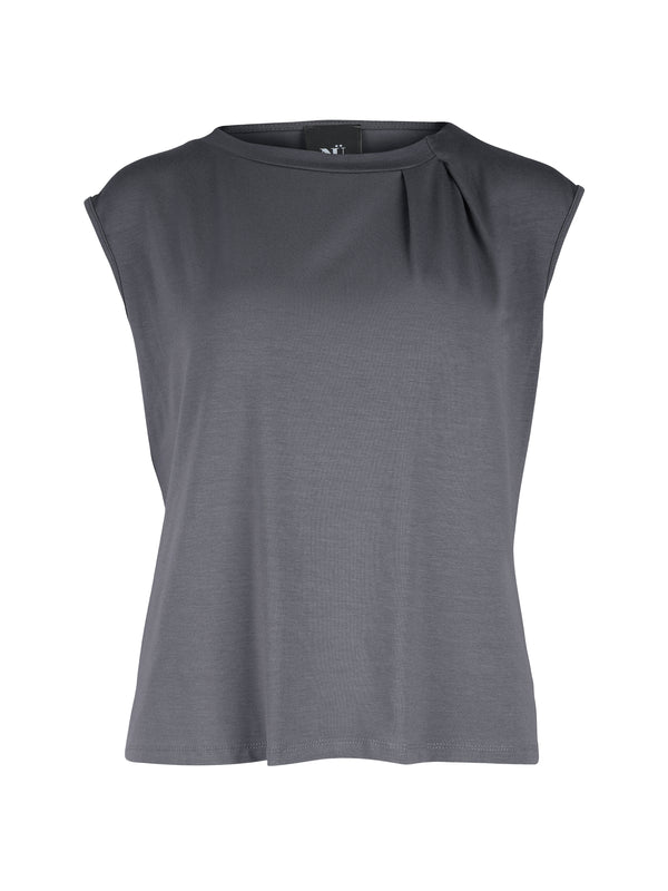 NÜ YASMI Top Tops und T-shirts 987 dark grey