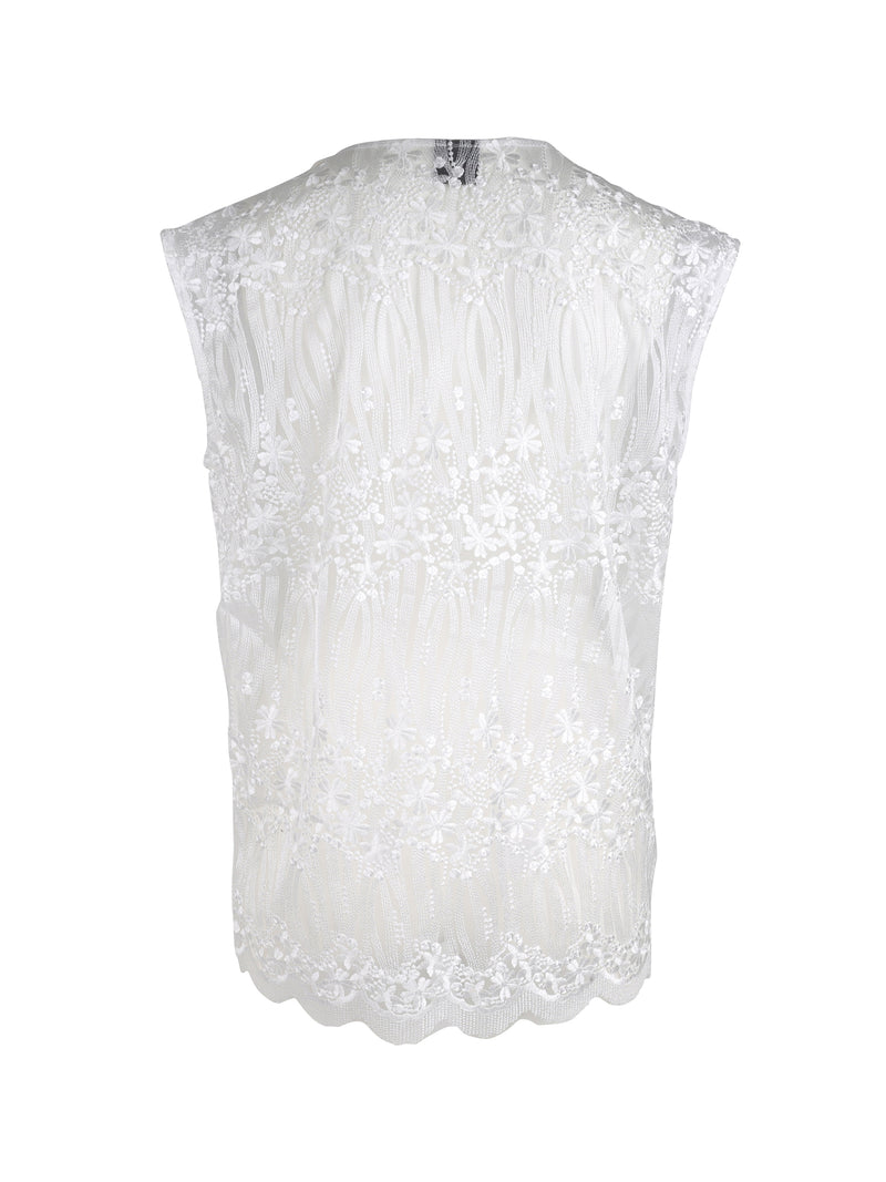NÜ YDA Oberteil Hemdblusen 110 Creme
