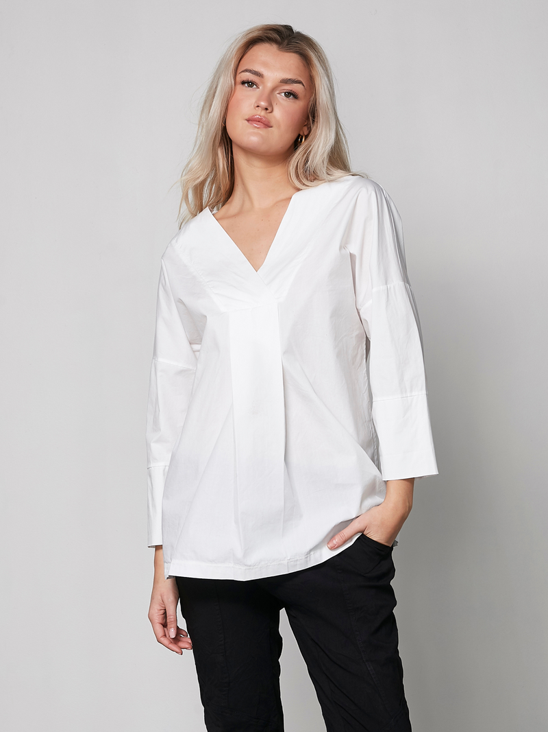 NÜ YELDA Bluse Blusen 110 Creme