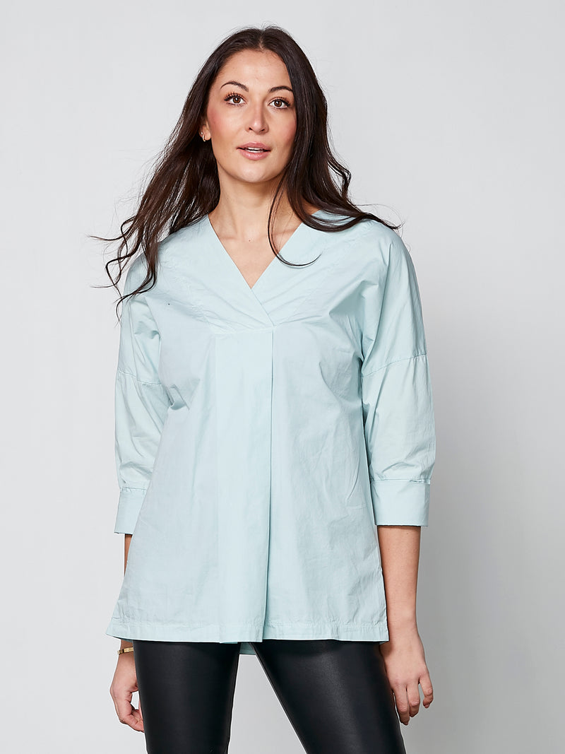 NÜ YELDA Bluse Blusen 303 BLUE MINT