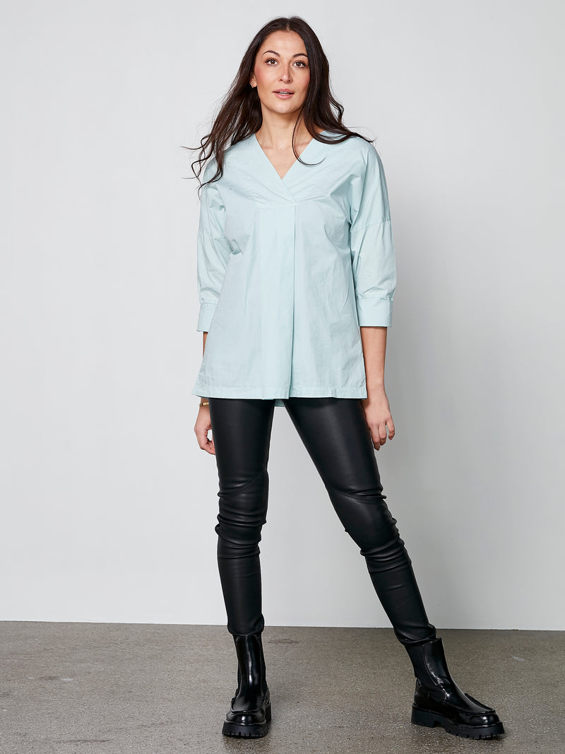 NÜ YELDA Bluse Blusen 303 BLUE MINT