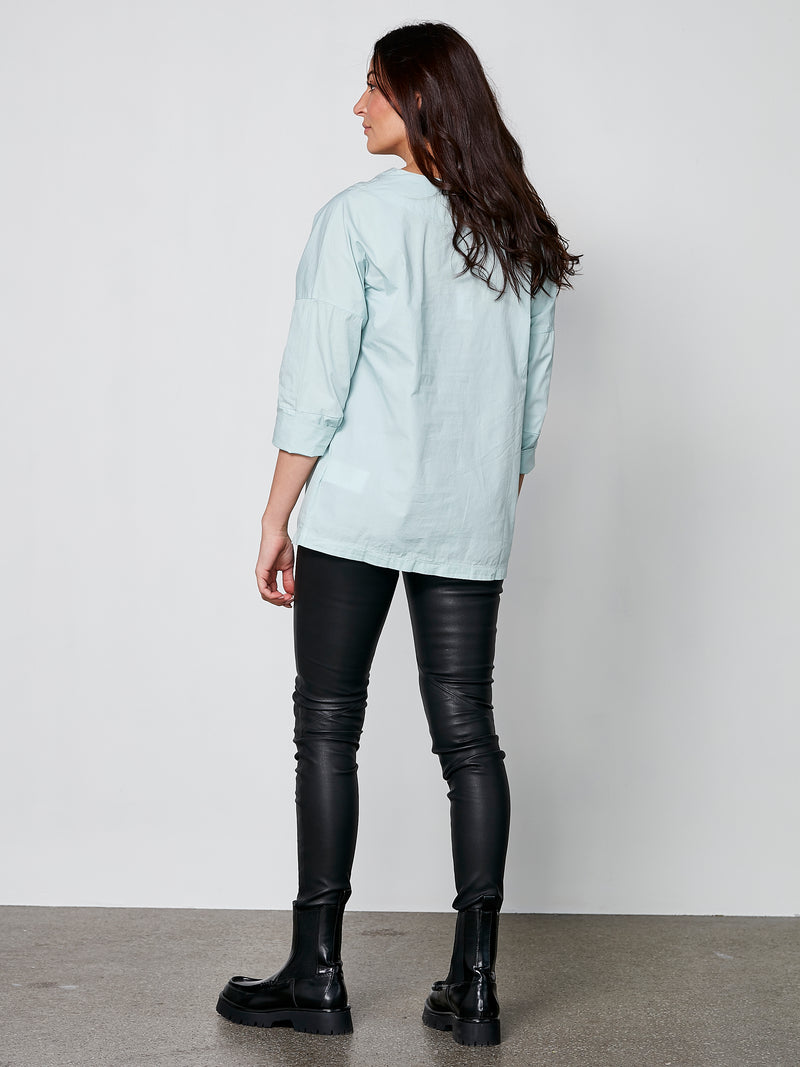 NÜ YELDA Bluse Blusen 303 BLUE MINT