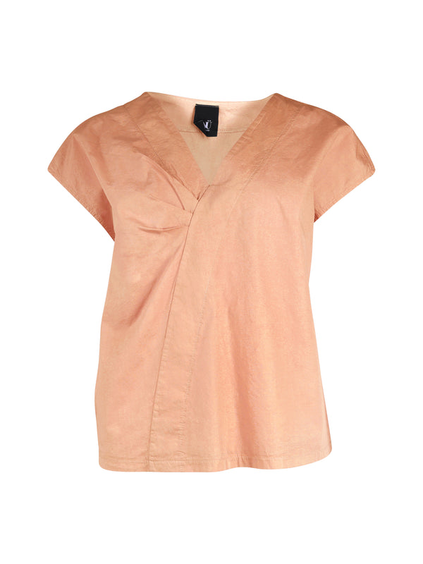 NÜ YELDA T-Shirt Tops und T-shirts 646 Peach puff