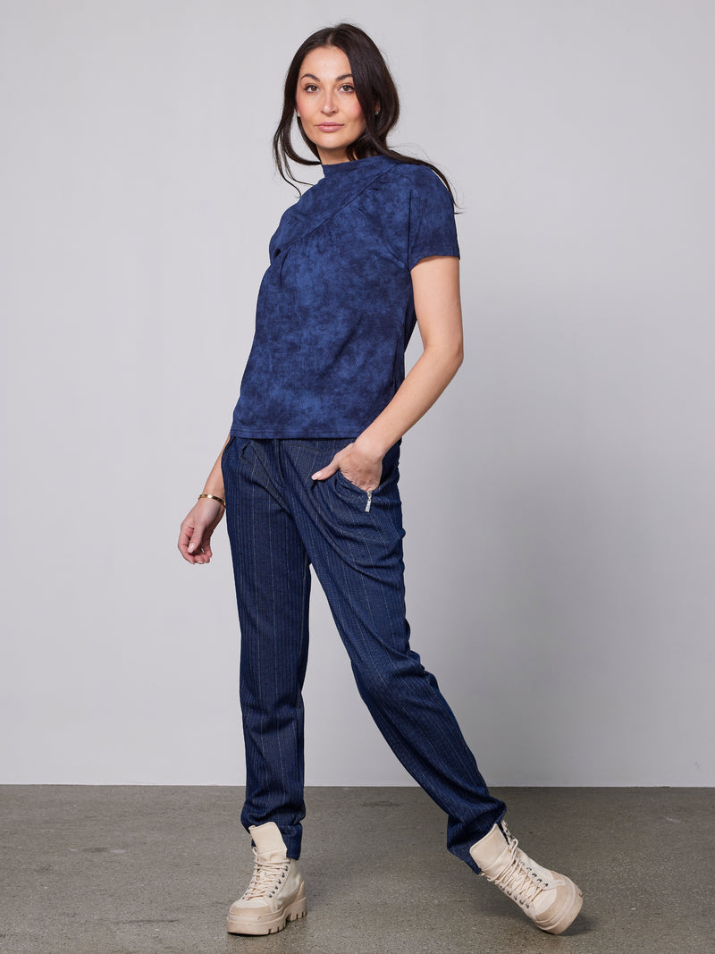 NÜ YENNI Top T-shirt 481 Denim blue