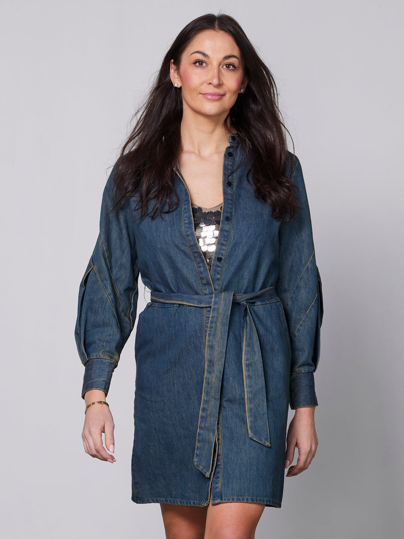 NÜ YENNY Kleid Kleider 481 Denim blue