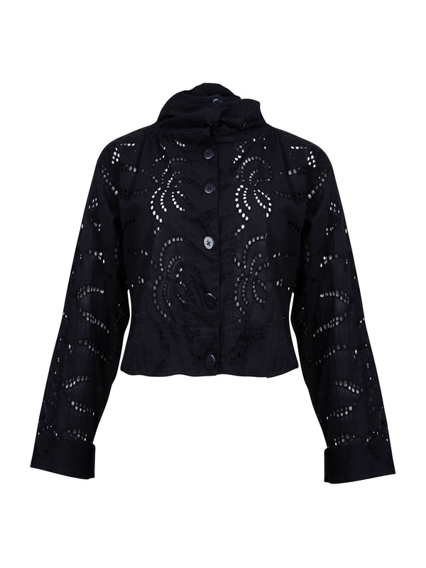 NÜ YETTA Jacke Jacken Schwarz