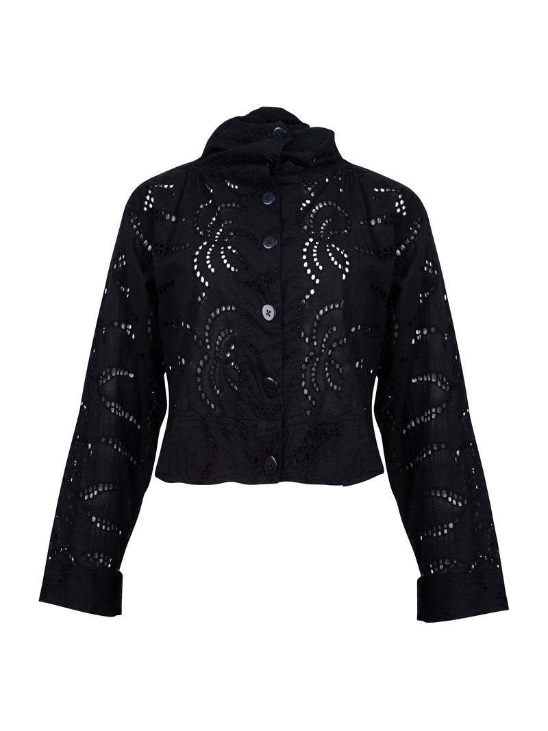NÜ YETTA Jacke Jacken Schwarz
