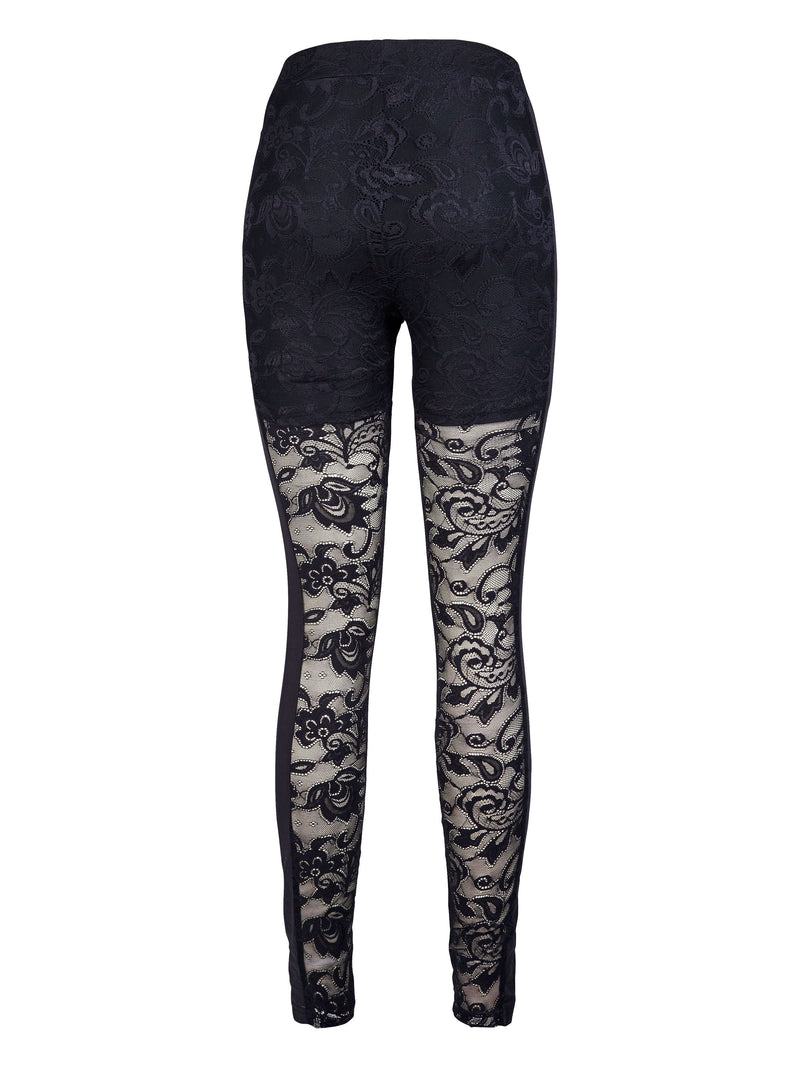 NÜ YNETTE Leggings Leggings Schwarz