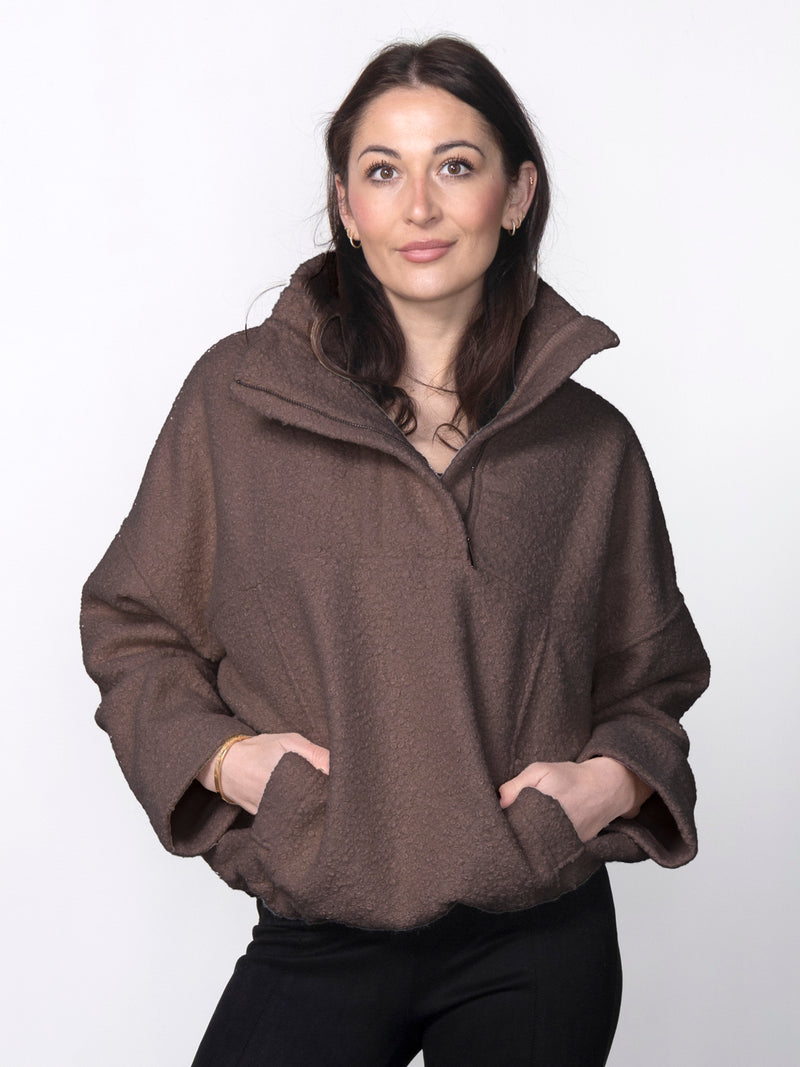 NÜ YSE Bluse Blusen 289 Brown