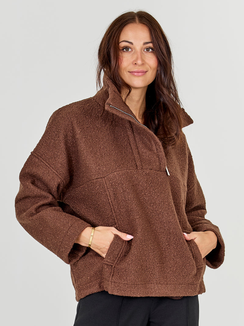NÜ YSE Bluse Blusen 289 Brown