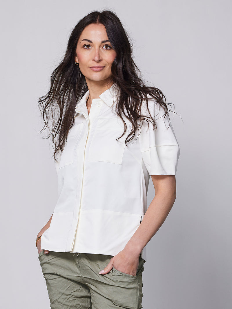 NÜ YTTA Hemd Hemdblusen 110 Creme