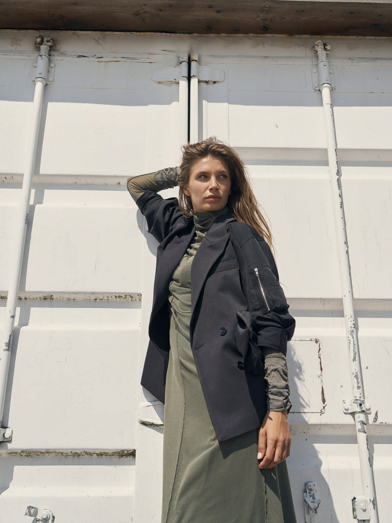 NÜ YUKI-Blazer Blazers Schwarz
