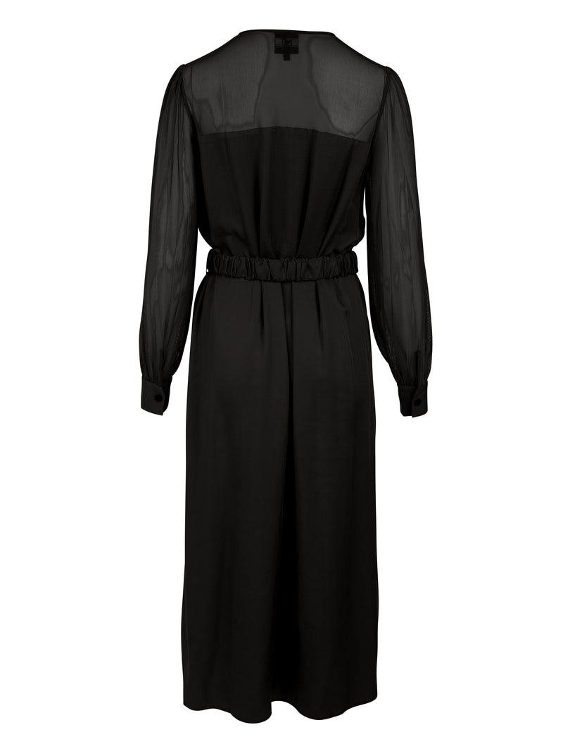 NÜ YVE Kleid Kleider Schwarz