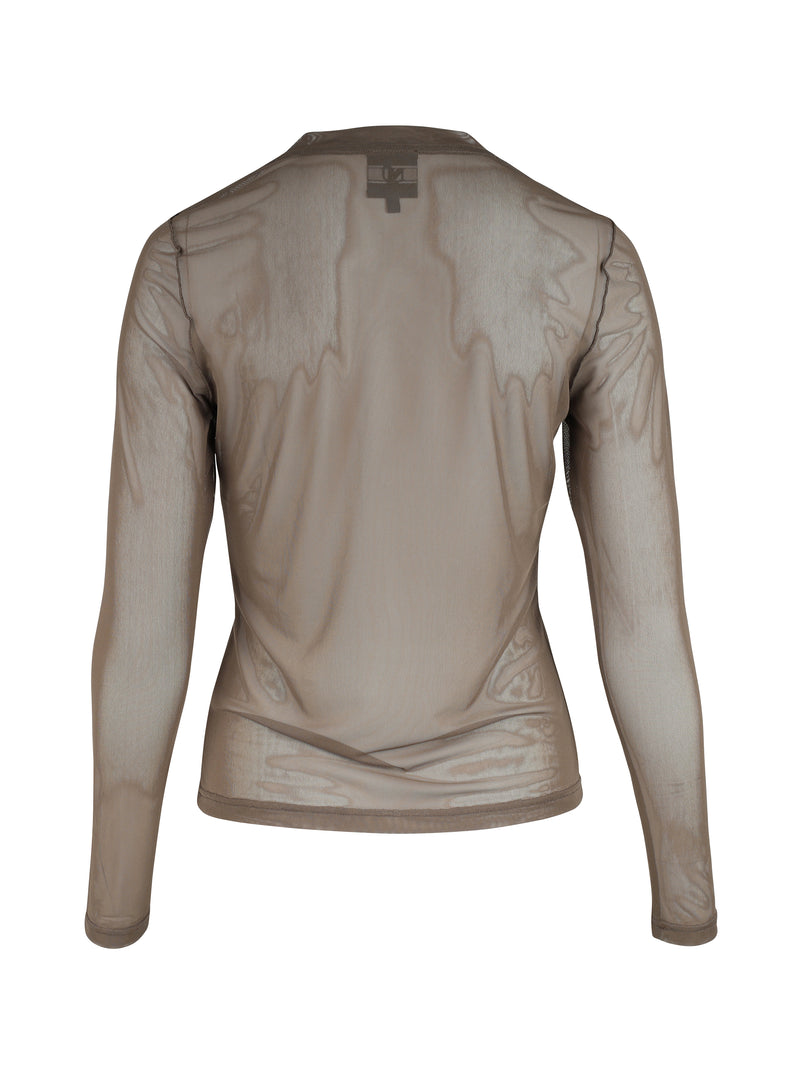 NÜ YVE Top Tops und T-shirts 230 Mud