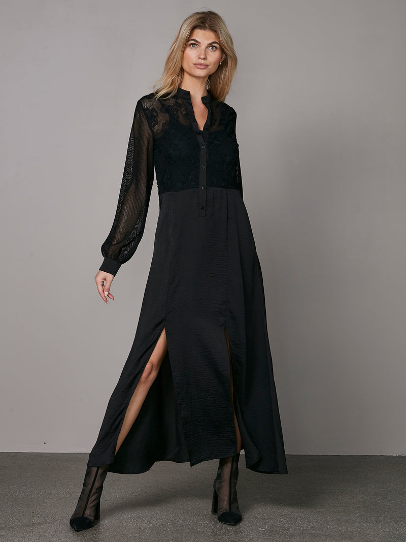 NÜ Yalda Dress Kleider Schwarz