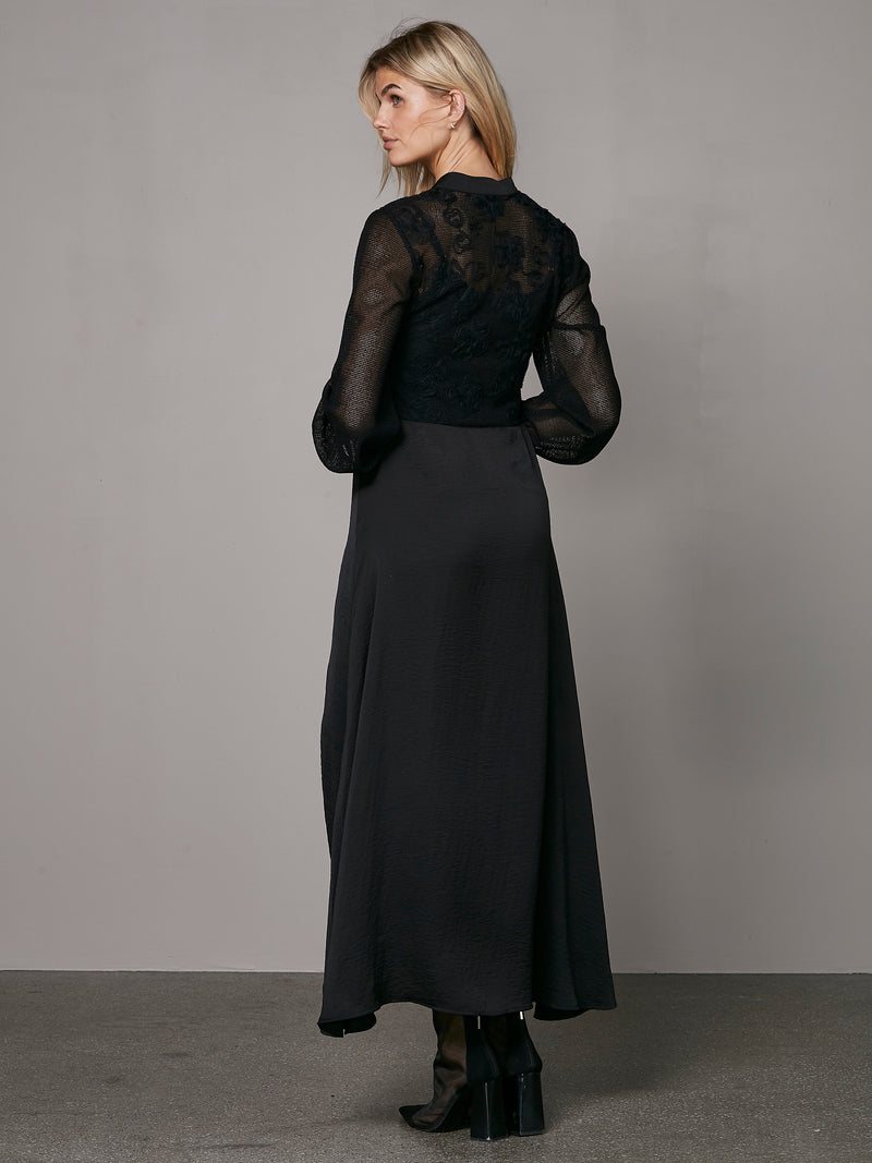 NÜ Yalda Dress Kleider Schwarz