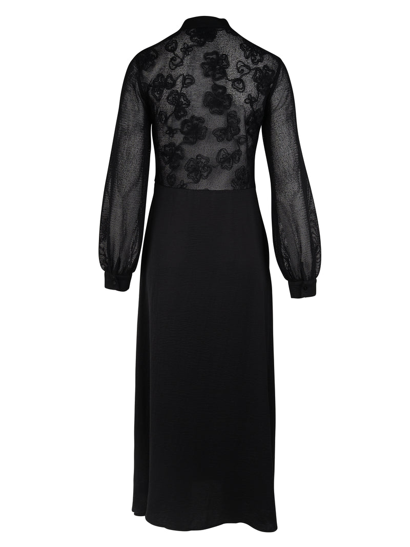 NÜ Yalda Dress Kleider Schwarz