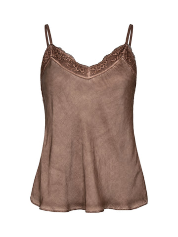 NÜ ZALLY Oberteil Tops und T-shirts 289 Brown