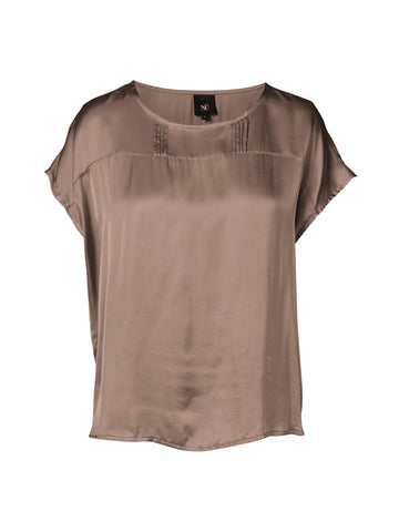 NÜ ZALLY T-Shirt Tops und T-shirts 289 Brown