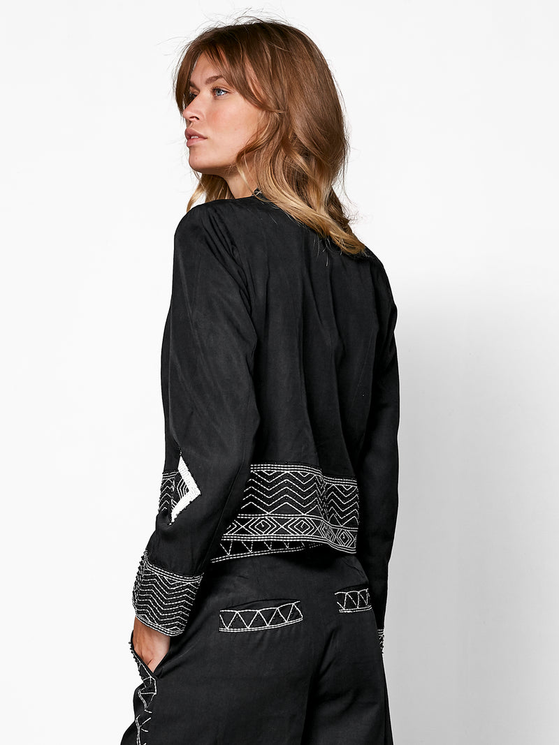 NÜ ZANNA Jacke Jacken Schwarz