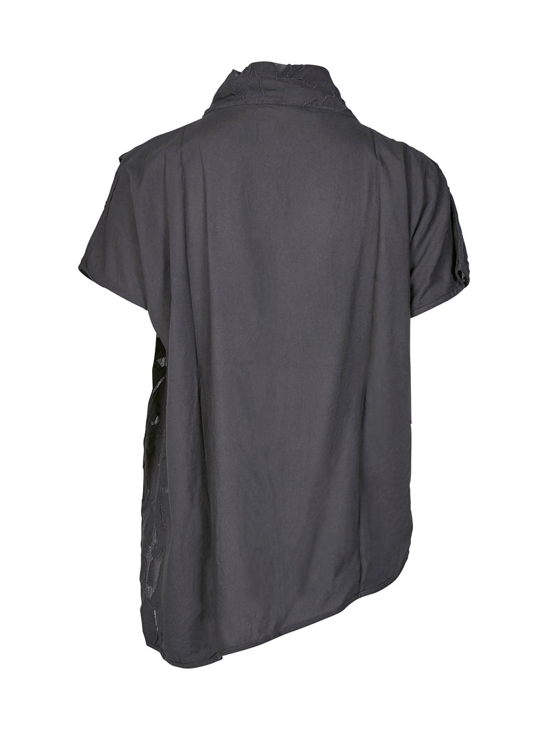 NÜ ZAYA Oberteil Tops und T-shirts 987 dark grey