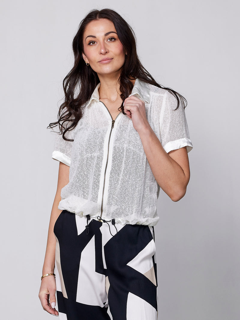 NÜ ZAZIA Hemd Jacken 110 Creme