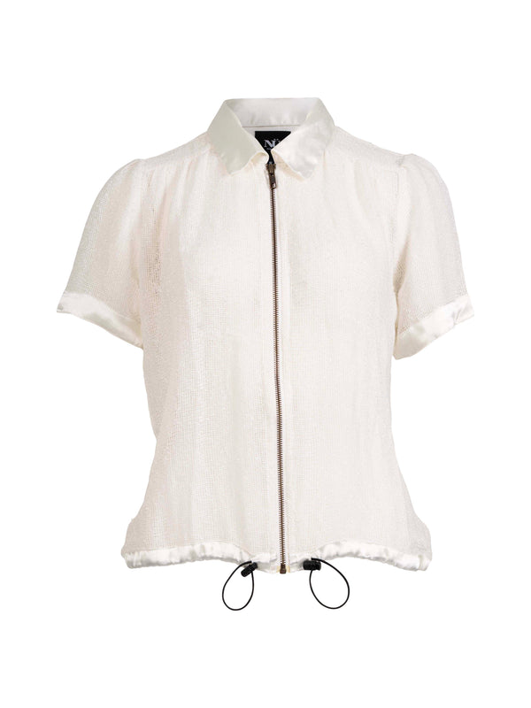 NÜ ZAZIA Hemd Jacken 110 Creme