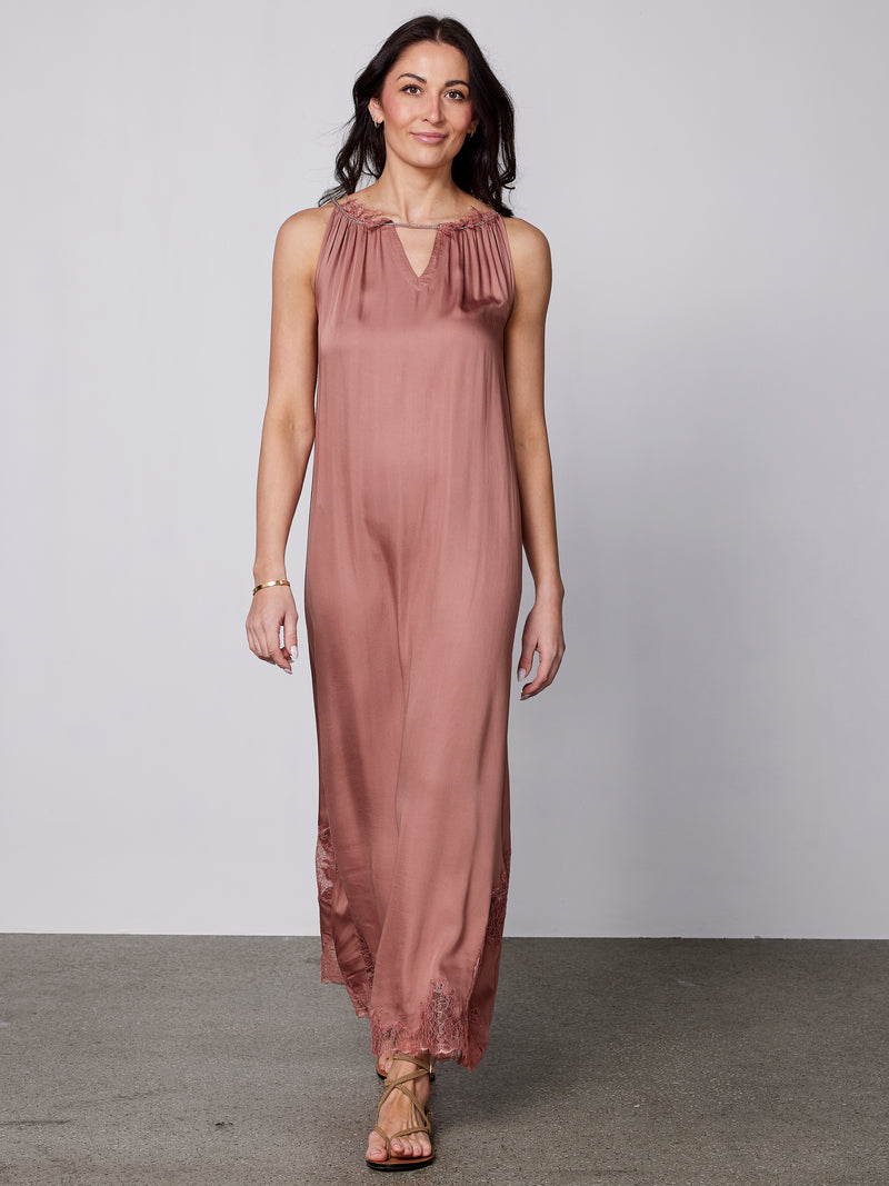 NÜ ZEA Kleid Kleider 658 Terracotta