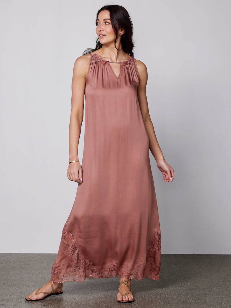NÜ ZEA Kleid Kleider 658 Terracotta