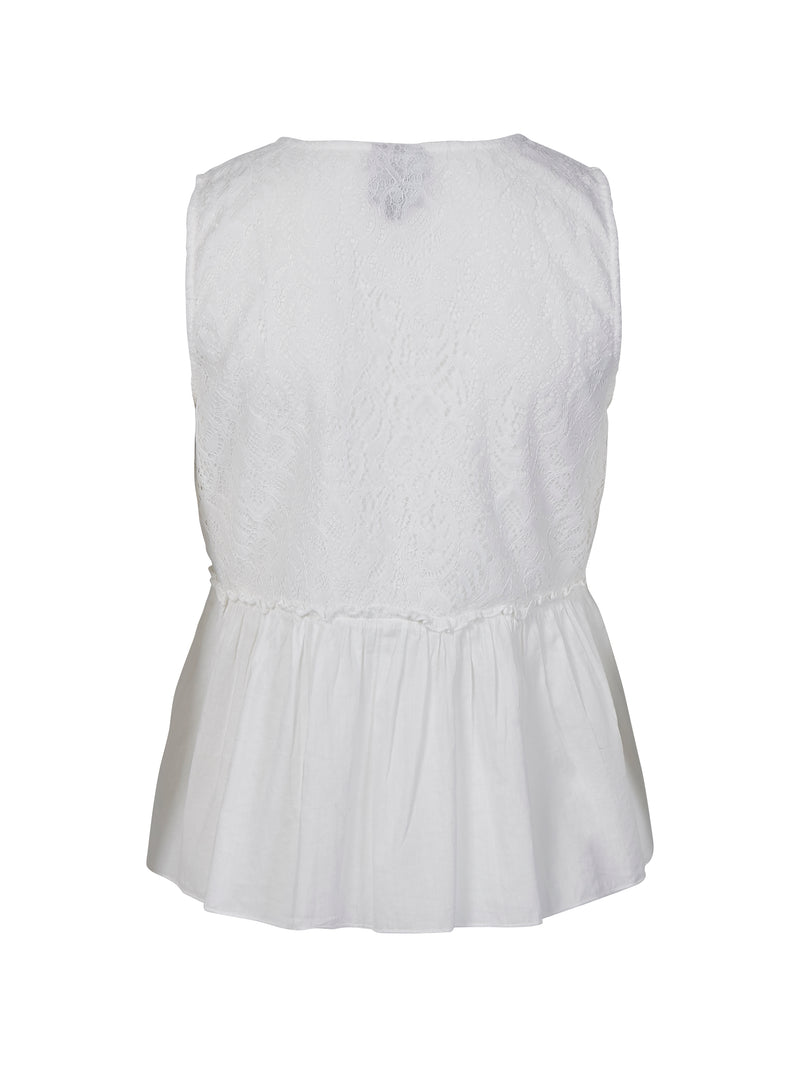 NÜ ZELMA Oberteil Tops und T-shirts 110 Creme