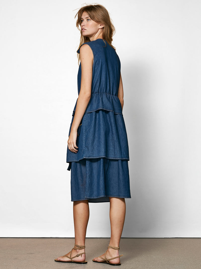 NÜ ZIGA Kleid Kleider 486 Denim