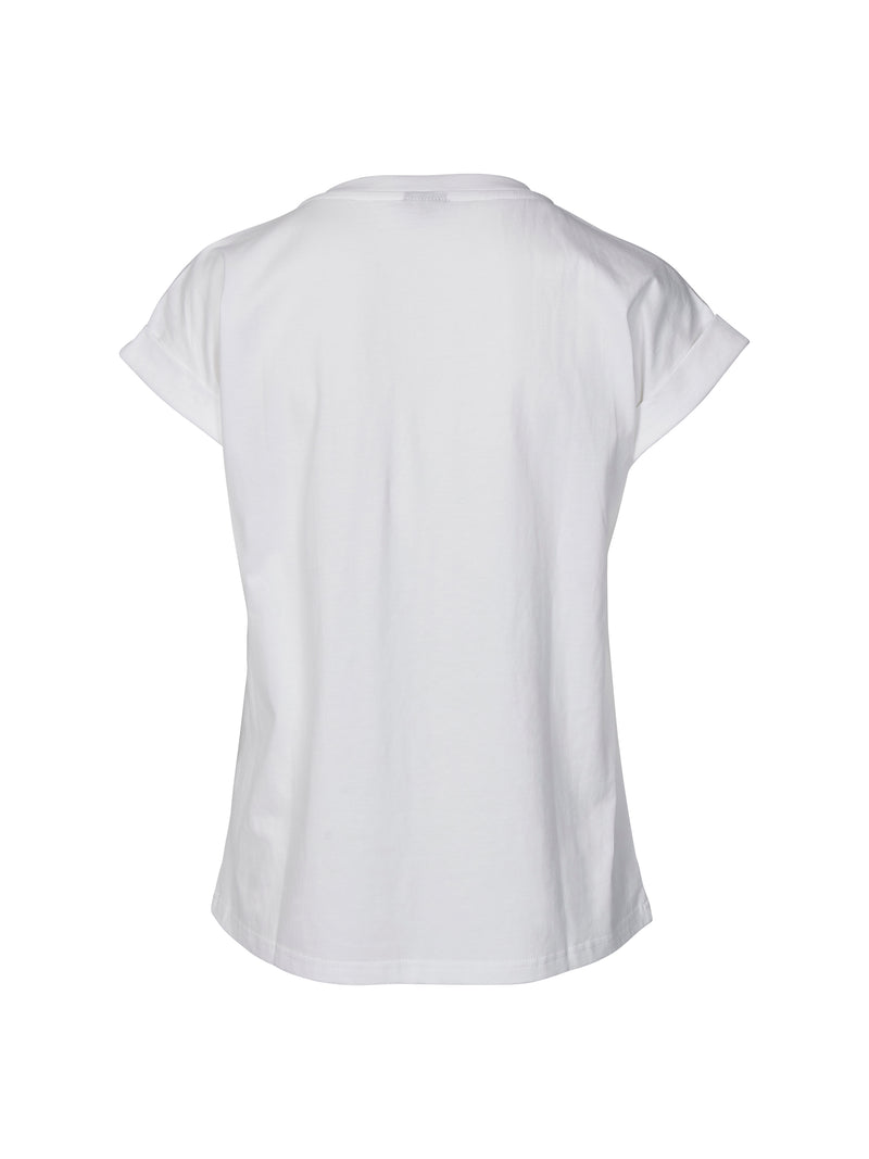 NÜ ZILJA T-Shirt Tops und T-shirts 110 Creme