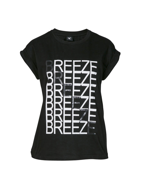 NÜ ZILJA T-Shirt Tops und T-shirts Schwarz