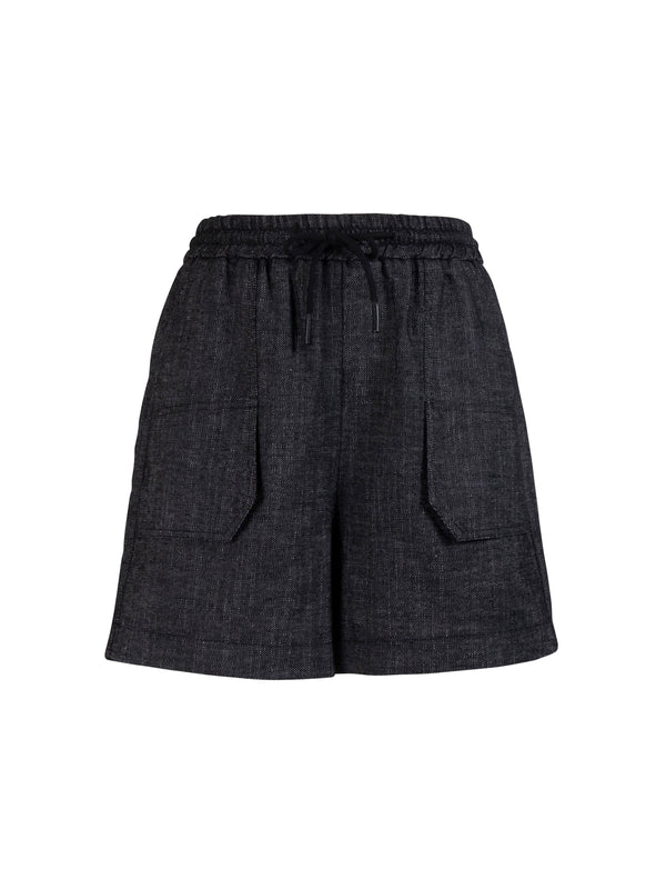 NÜ ZILMA Shorts Shorts Schwarz mix