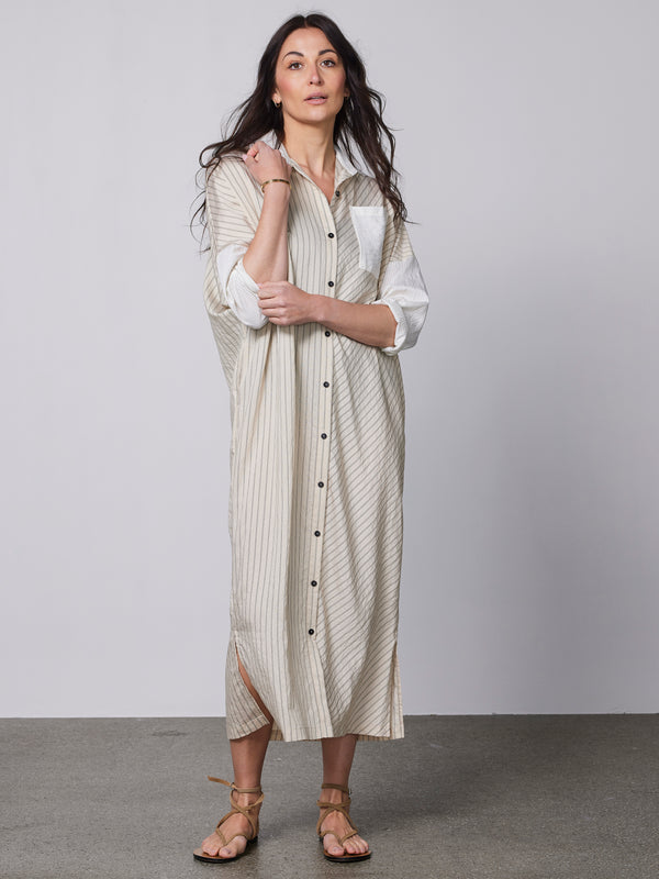 NÜ ZINNA Kleid Kleider 112 Bone mix