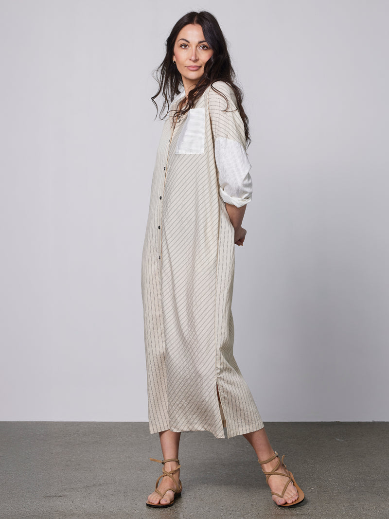 NÜ ZINNA Kleid Kleider 112 Bone mix