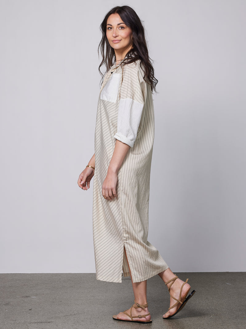 NÜ ZINNA Kleid Kleider 112 Bone mix
